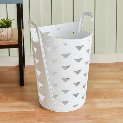 Plastic Laundry Basket Large